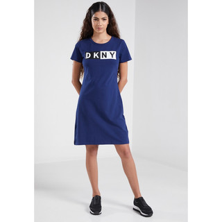 Đầm thun dnyk size l nhập mỹ