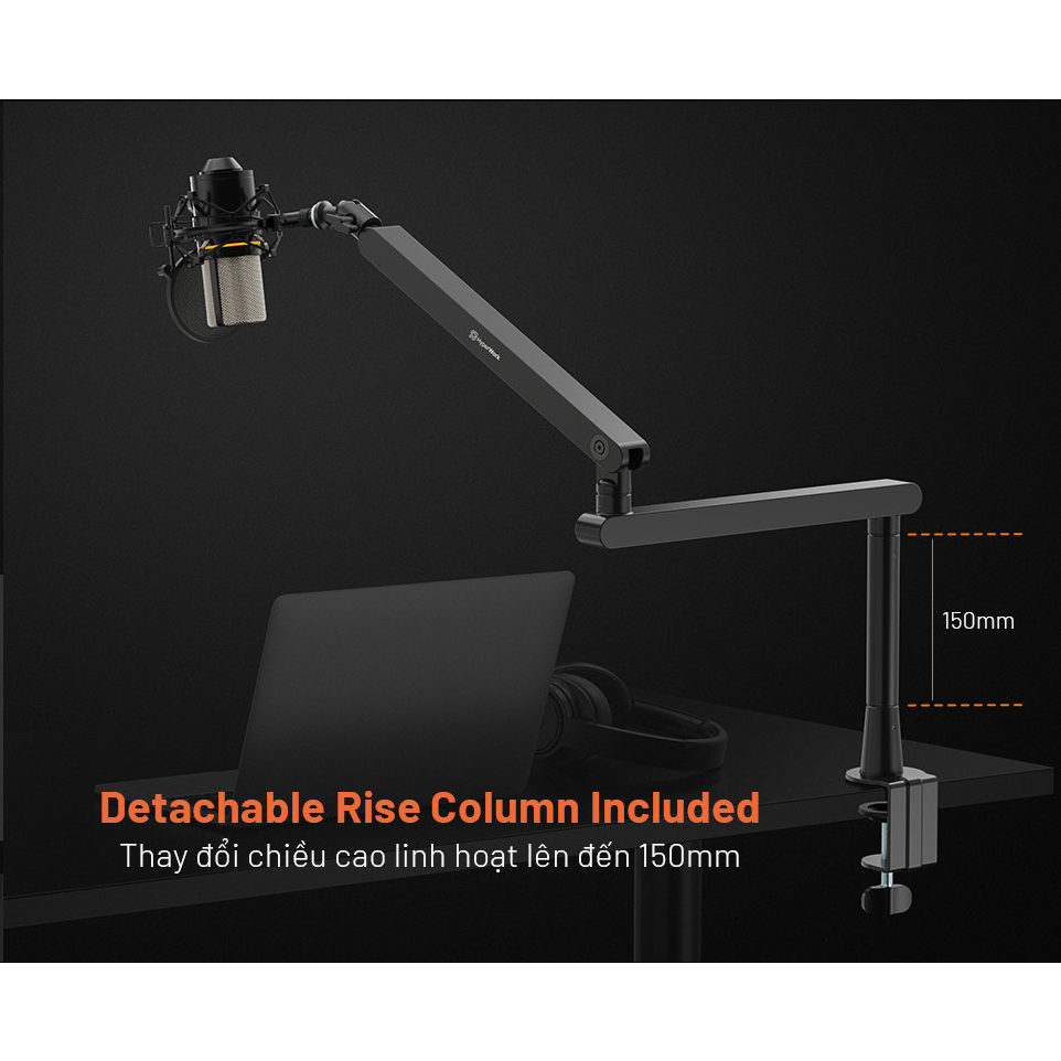 Giá Đỡ Microphone HyperWork MA-02