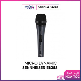 Micro Dynamic Sennheiser E835S - Hàng chính hãng tặng kèm mút bọc mic WS1