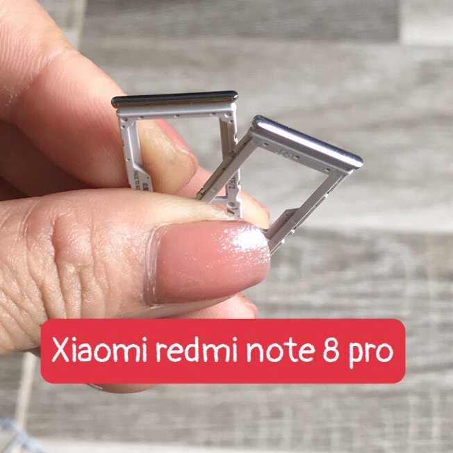 Khay sim xiaomi Redmi Note 8 pro