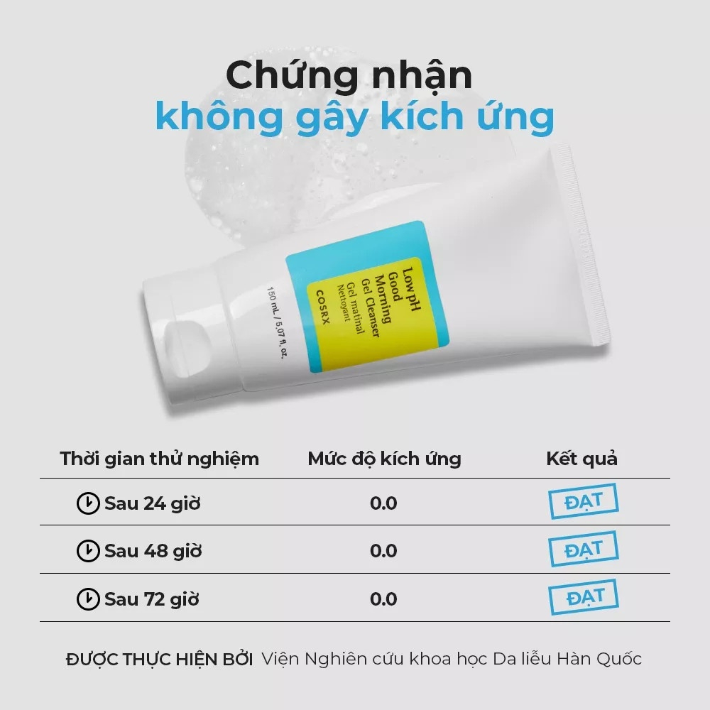 Gel Rửa Mặt Cosrx Tràm Trà, 0.5% BHA Độ pH Thấp Low pH Good Morning Gel Cleanser 150ml - Hasaki - Sản phẩm chính hãng