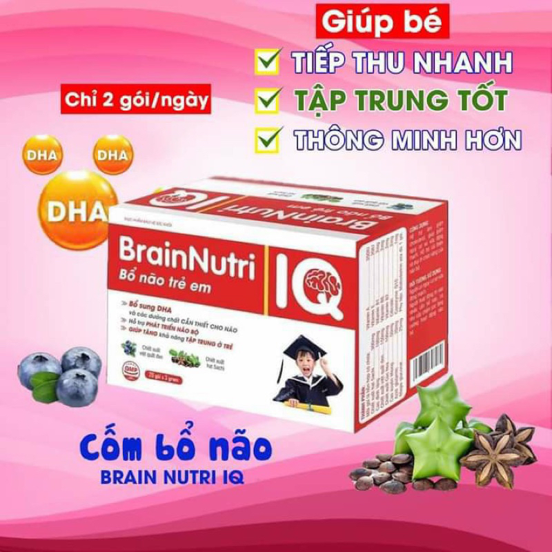 BRAIN NUTRI IQ – PHÁT TRIỂN TRÍ NÃO TINH ANH