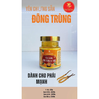 Hủ yến chưng đông trùng hạ thảo 70ml 20% yến