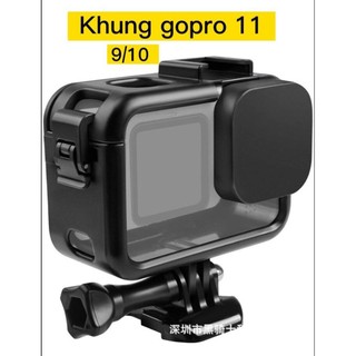 Phụ kiện khung bảo vệ gopro 9/10/11 máy quay gopro