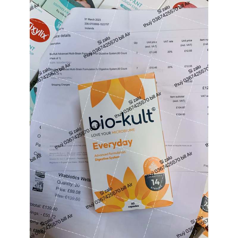 Men vi sinh Bio Kult bổ sung lợi khuẩn