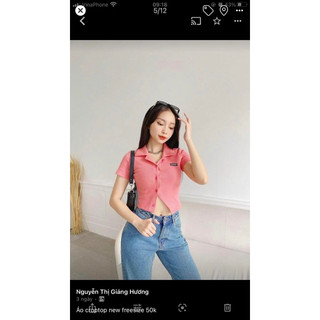 Áo nữ kiểu, trễ vai, croptop thanh lý