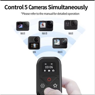 Remote điều khiển gopro 12 11/10/9/8 phụ kiện máy quay gopro
