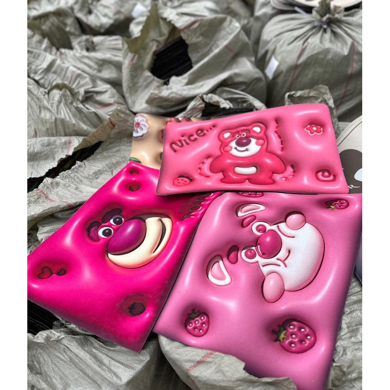 Set 3 Thảm Chân Gấu Dâu Losto