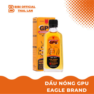 Dầu nóng gừng gpu eagle brand 60ml con ó thái lan