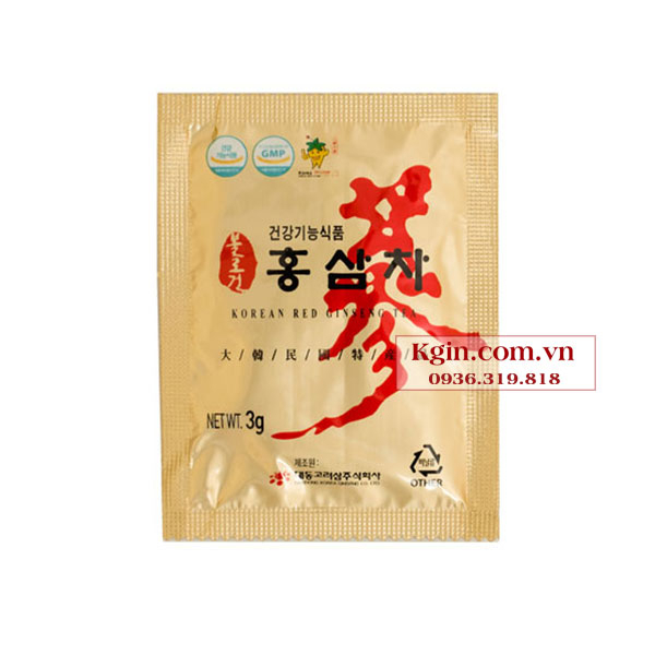 Trà Hồng Sâm DAEDONG GINSENG Hàn Quốc Hộp Lớn 100 Gói x 3gr Dạng Cốm Hòa Tan