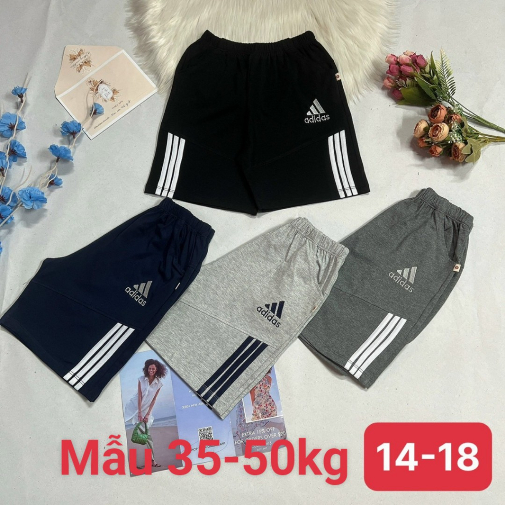 🔥20-50KG🔥Quần đùi bé trai size đại chất cotton co dãn đẹp mát- MS01