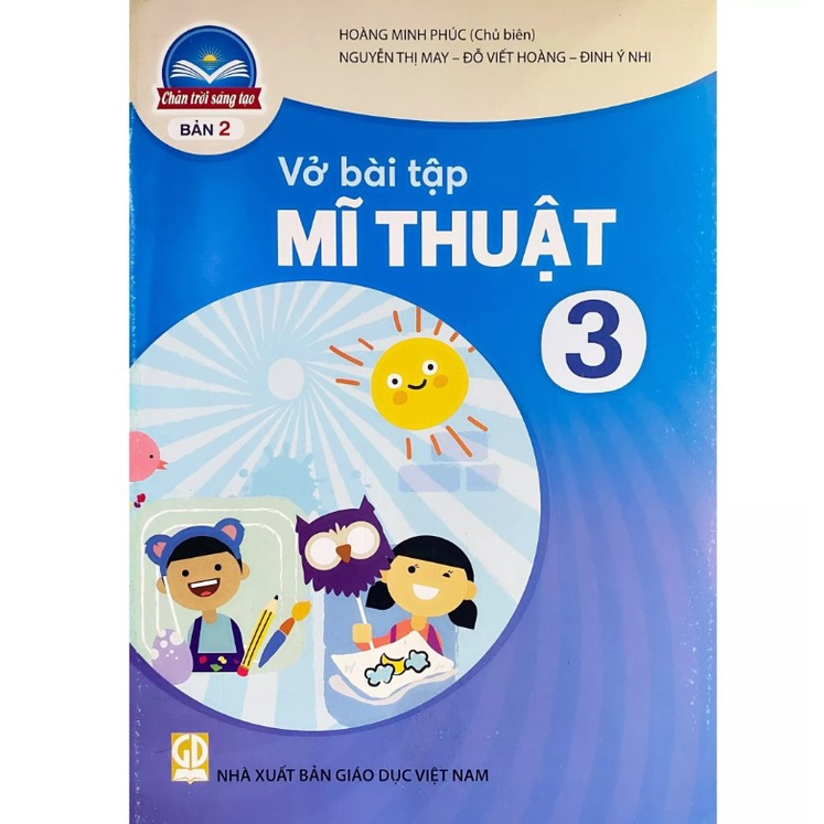 Sách - Vở Bài Tập Mĩ Thuật Lớp 3 (Chân Trời Sáng Tạo)
