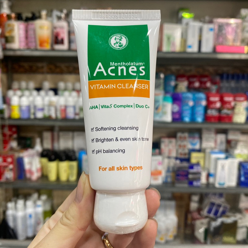 Kem Rửa Mặt Acnes Vitamin 50g