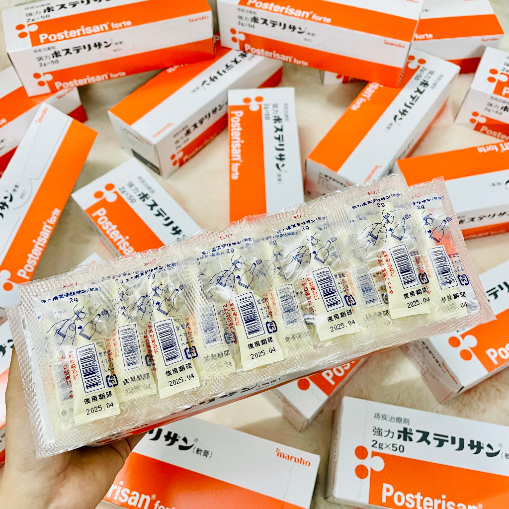 Kem Bôi Posterisan Forte 2gr Nhật Bản - Không Hộp