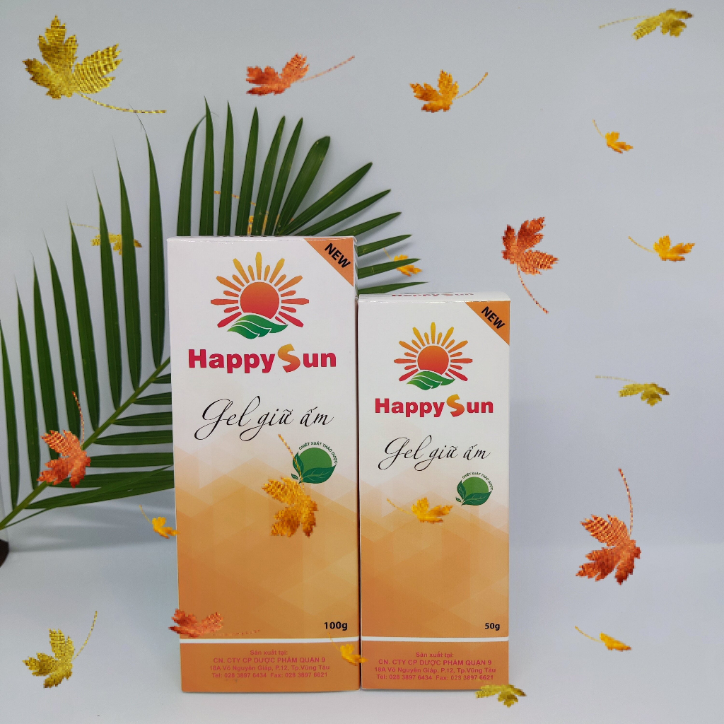 Gel giữ ấm Happy Sun 50g - 100g