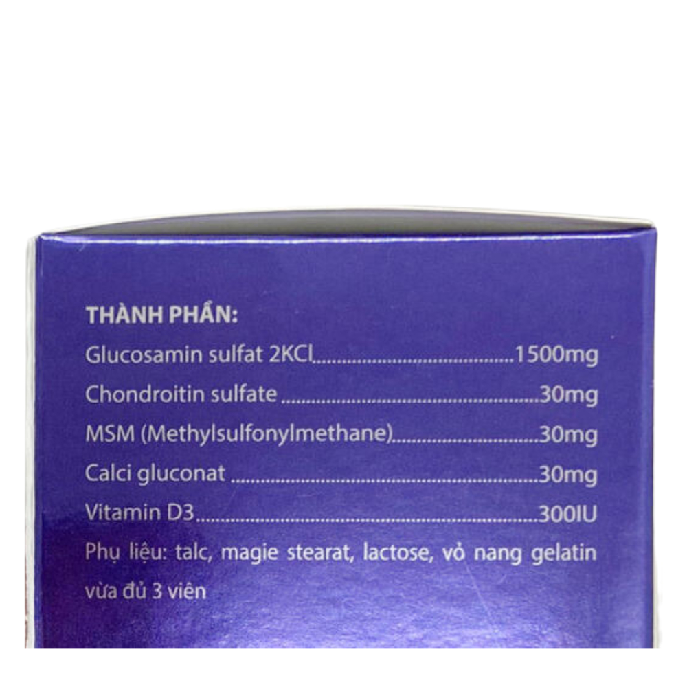 Viên xương khớp Equate Glucosamin giảm đau nhức mỏi, thoái hóa khớp - 60 viên