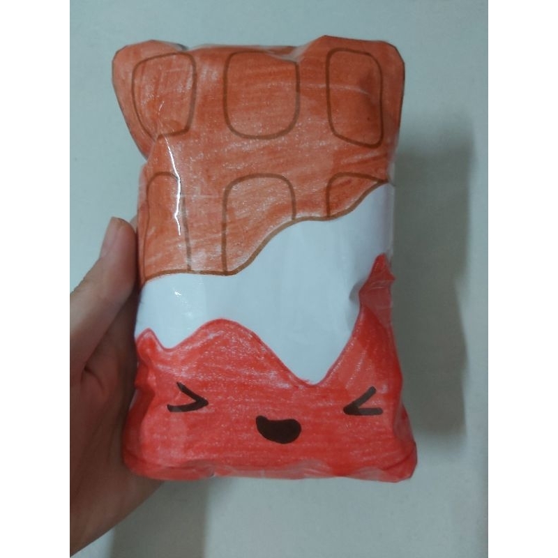 Squishy  giấy socola