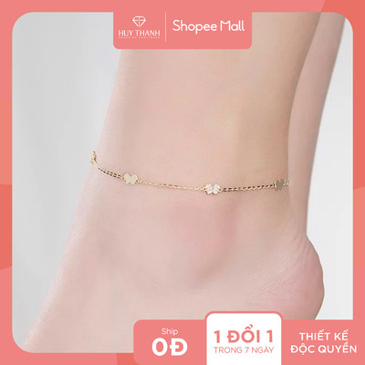 Lắc Chân Vàng 14k LCLF91 Huy Thanh Jewelry