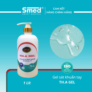 Dung dịch sát khuẩn tay nhanh TH.A GEL chai 1 lít
