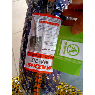 Vỏ Maxxis 100/70-17 3D ( hình chụp trực tiếp )