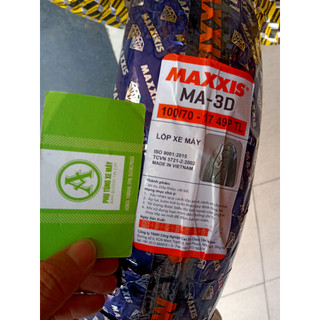 Vỏ Maxxis 100/70-17 3D ( hình chụp trực tiếp )
