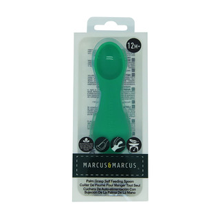 Thìa Tập Ăn Silicon Palm Grasp Marcus & Marcus, Cho Bé Từ 12 Tháng