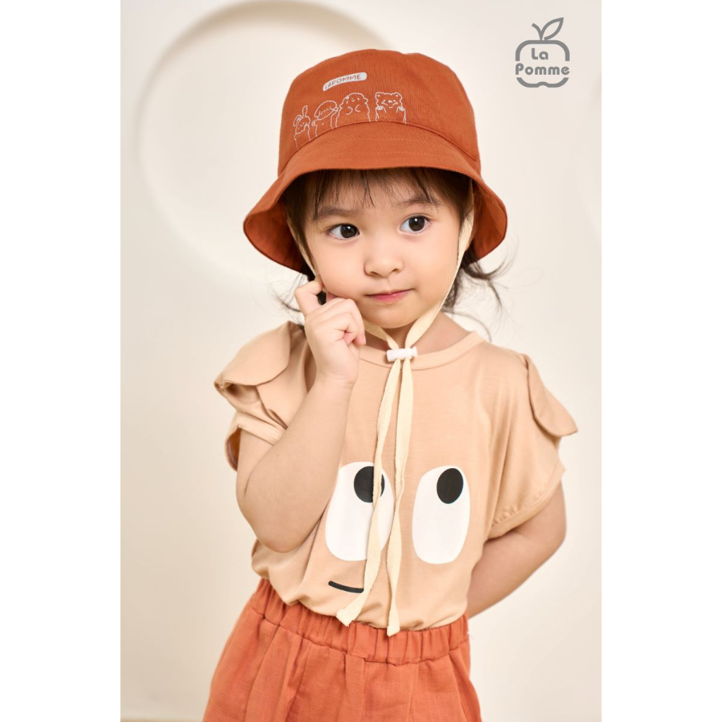 (DUY NHẤT T4 - MUA 2 GIẢM 5%, MUA 4 GIẢM 7%) Mũ vành La Pomme cute animals