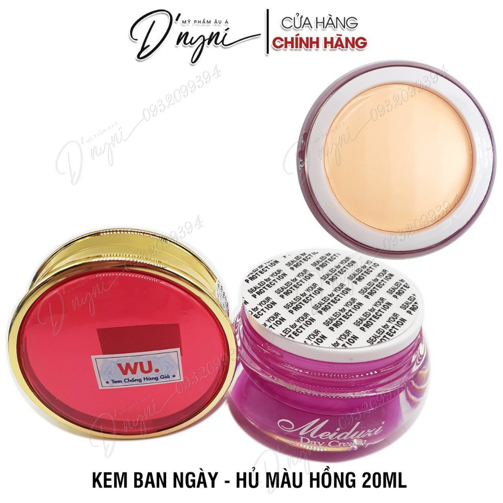 Kem Meiduxi Nhật Bản 20 Gram Dưỡng Trắng Da Ngày &amp; Đêm Chính Hãng
