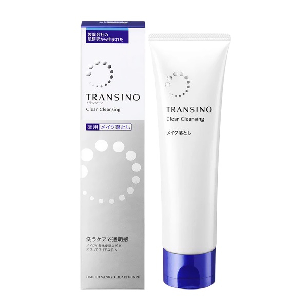 Combo 3 Sạch Sâu Dưỡng Trắng Da TRANSINO Clear Cleaning - Whitening Clear Milk - Whitening Stick