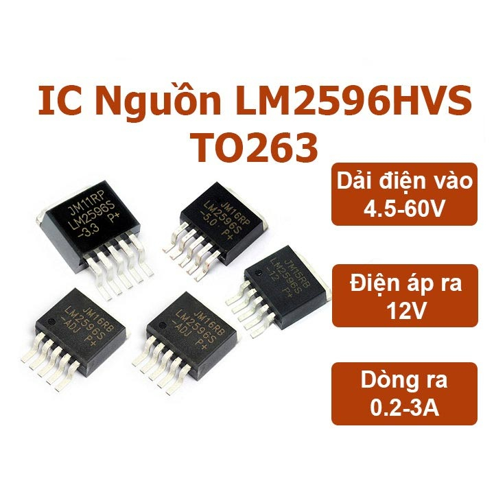IC Nguồn LM2596 HVS TO263