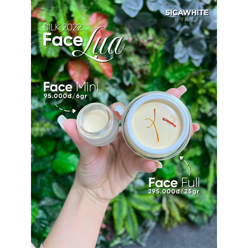 FACE SILK Kem dưỡng mặt trắng da