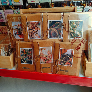 Thiệp ảnh kraft vintage 04
