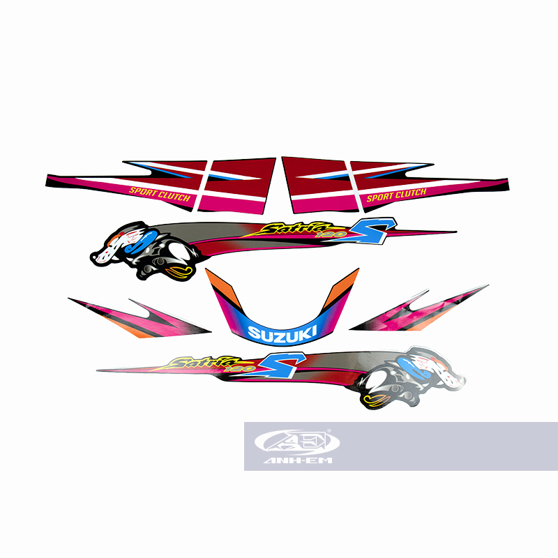 Tem satria 2000  đen - DC-0038