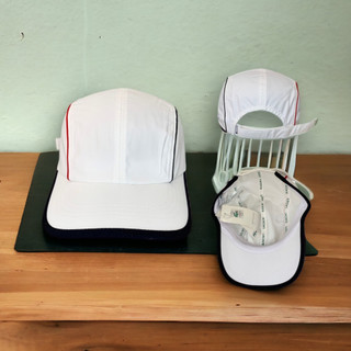 Mũ lưỡi trai Nón kết La.Coste cao cấp Vải dù màu Trắng viền đen Phong cách hiện đại Ls007.