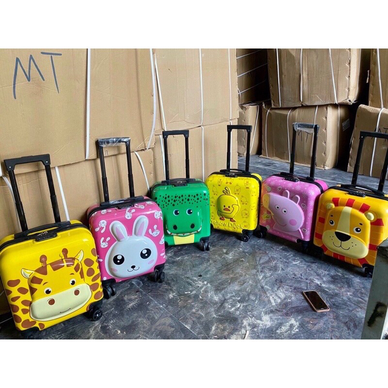❤️❤VALI MINION, VỊT VÀNG, ELSA,KITTY,HƯƠU,SƯ TỬ, VUÔNG CHO BÉ SIZE 20  LOẠI CAO CẤP