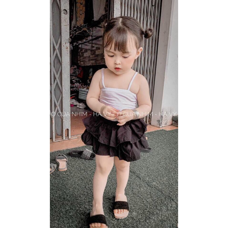 Sét quần 2tầng giả váy