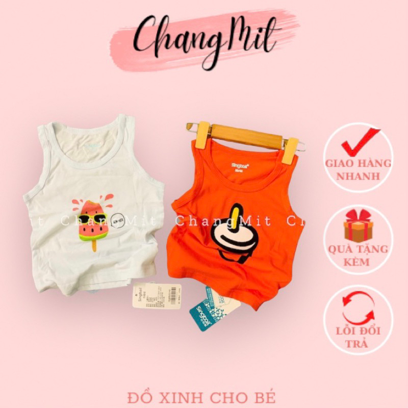Áo Thun Ba Lỗ 💥ẢNH CHỤP THẬT💥 Vải Cotton Co Giãn Hàng Quảng Châu SINGBAiL