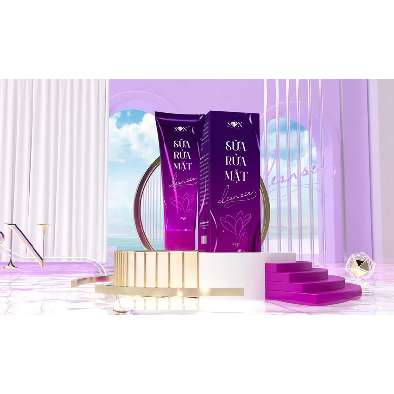 Sữa rửa mặt SON GROUP- cô Tiên miền Tây- Nguyễn Tiên- làm sạch ra sau 1 lần rửa, ngừa mụn, hết bã nhờn