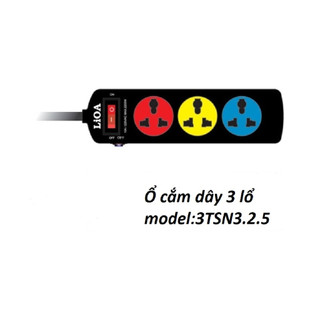 Ổ Cắm Kéo Dài LiOA 3TSN3.2.5