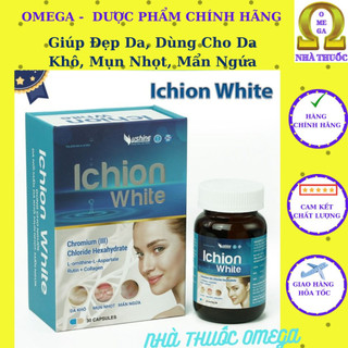 Viên uống ichion white - giải độc cơ thể giúp hết mụn, mẩn ngứa