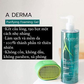 Sữa Rửa Mặt Aderma Purifying Foaming Gel 400ml