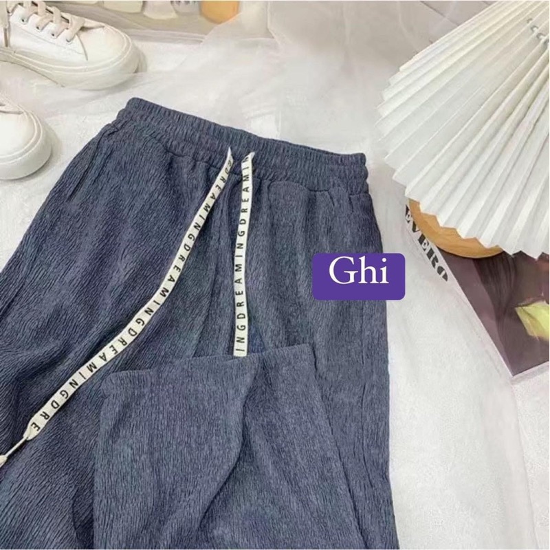 QUẦN ỐNG SUÔNG NHĂN NHIỀU MÀU XẢ LỖ