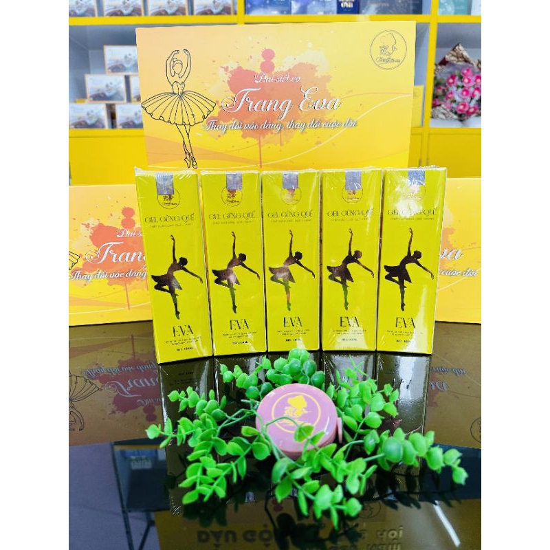 GEL TAN MỠ GỪNG QUẾ EVA & ĐAI NỊT BỤNG