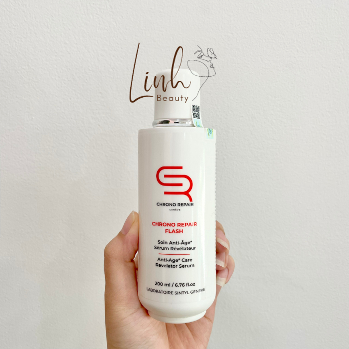 Serum HA PHYSIODERMIE Chrono Repair Flash Anti-Age Revelator Serum Phục Hồi, Căng Bóng Da 200ml