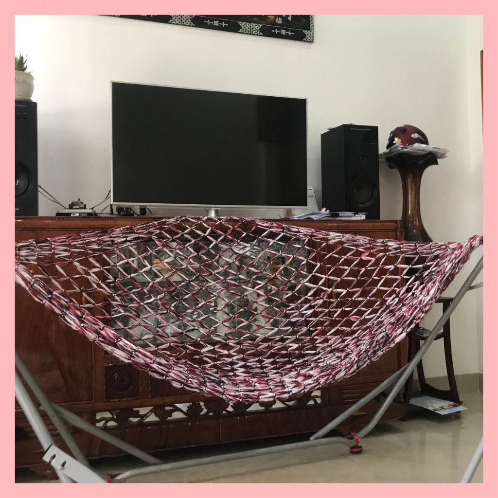 Võng Sợi Tơ 2m2 x 2m Cao Cấp
