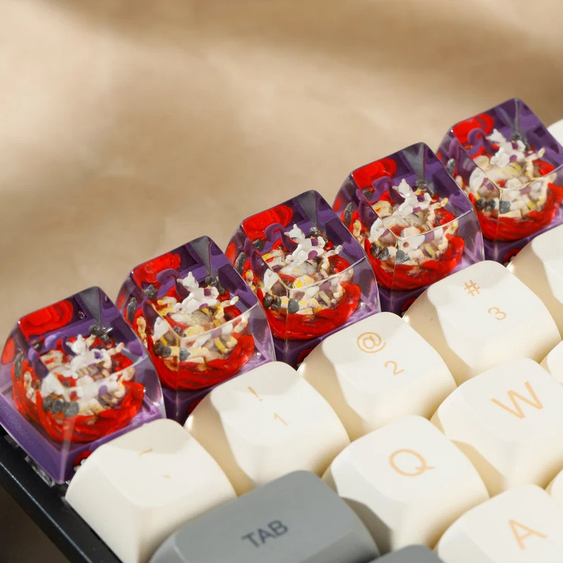 Nút keycap Mewtwo Pokemon dành cho bàn phím cơ
