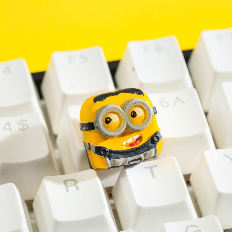 Nút Keycap Minions Siêu Cute Dành Cho Bàn Phím Cơ