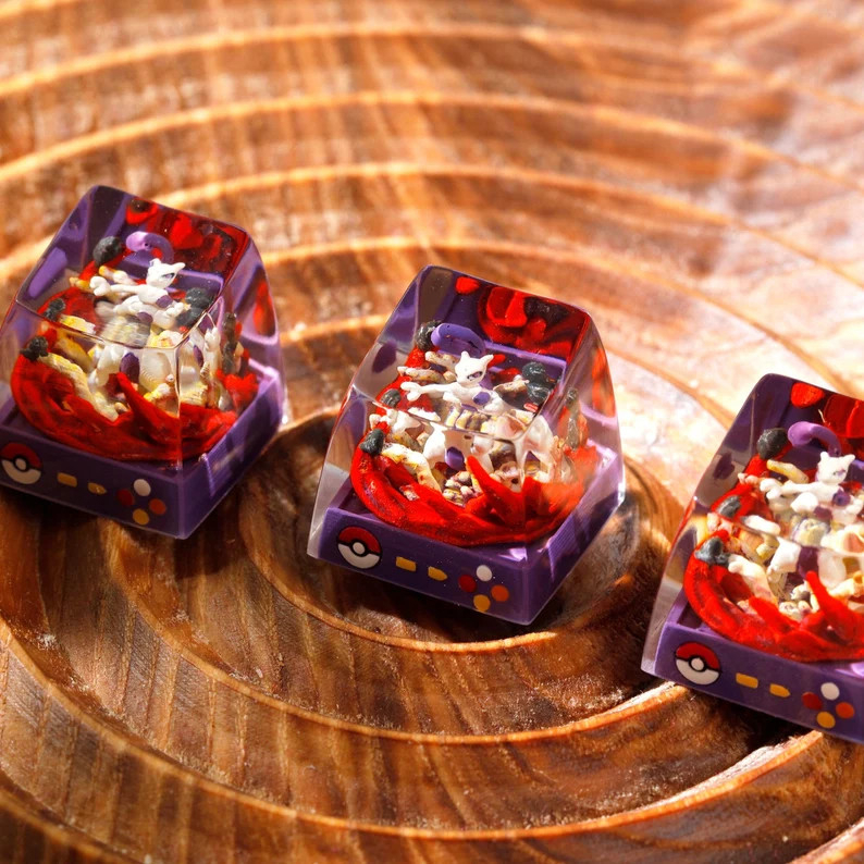 Nút keycap Mewtwo Pokemon dành cho bàn phím cơ