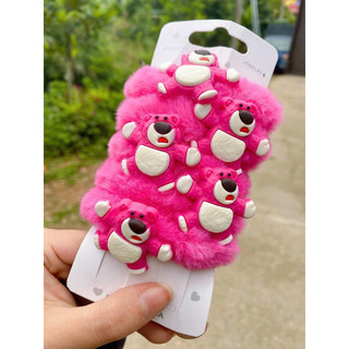 Set 5c cột tóc gấu dâu scurunchies