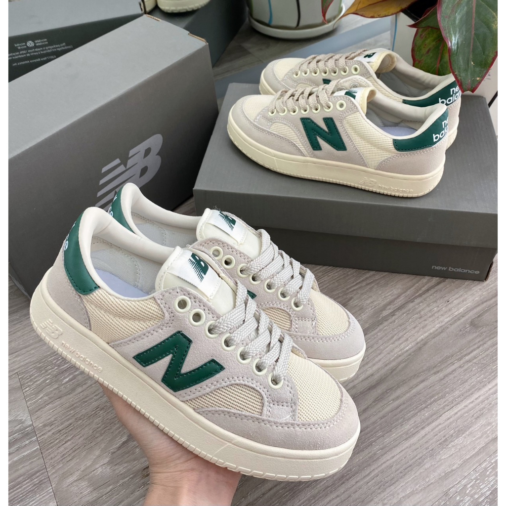 Giày nb300 xanh lá siêu êm siêu nhẹ bản siu cấp tặng phun phụ kiện